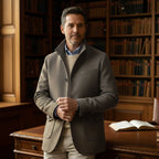 Hayes | Men's Tailored Wool Overcoat, Smart Wool Coat | The Dress Cellar