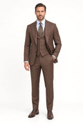 Curtis | Men's Three-Piece Formal Suit, Classic Tailored Suit | The Dress Cellar