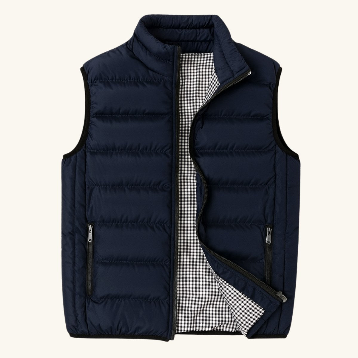 Hunter | Men's Quilted Puffer Gilet, Sleeveless Layering Gilet | The Dress Cellar