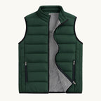 Hunter | Men's Quilted Puffer Gilet, Sleeveless Layering Gilet | The Dress Cellar