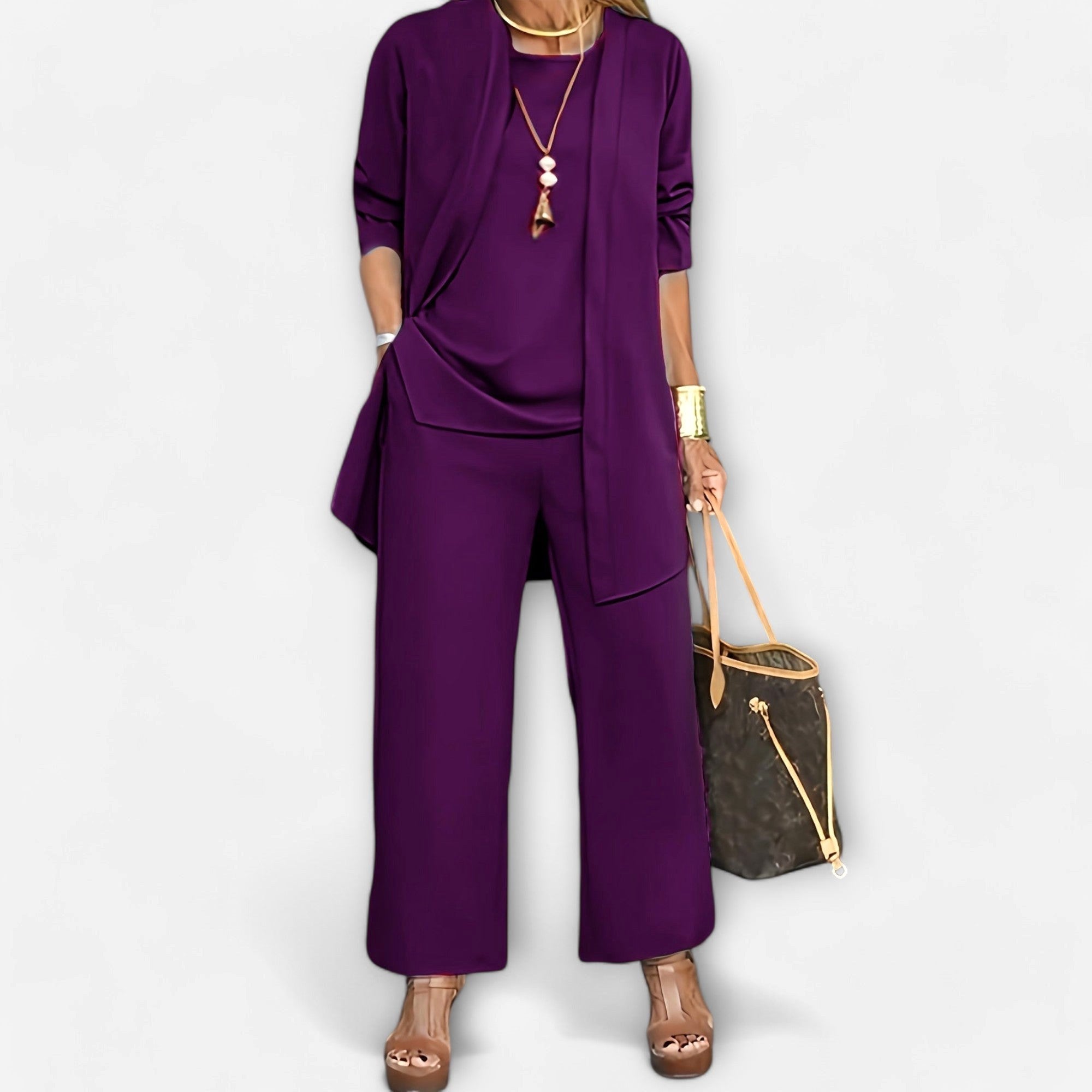 Iliana | Women's Sophisticated Three-Piece Set - image 9