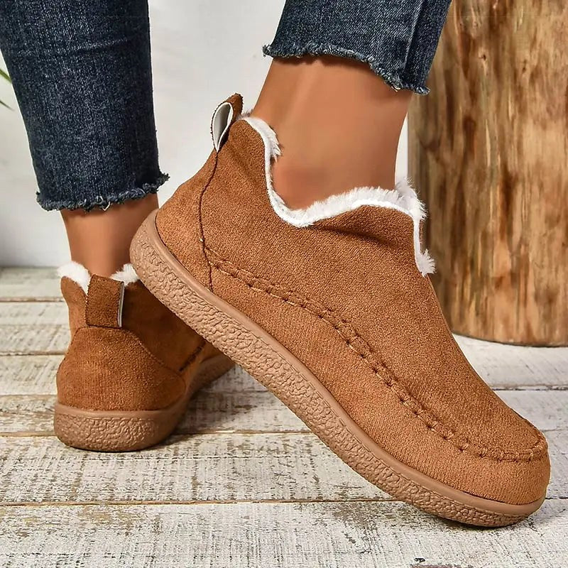 Iris | Women's Orthopedic Ankle Boots, Waterproof Leather Ankle Boots | The Dress Cellar | Brown