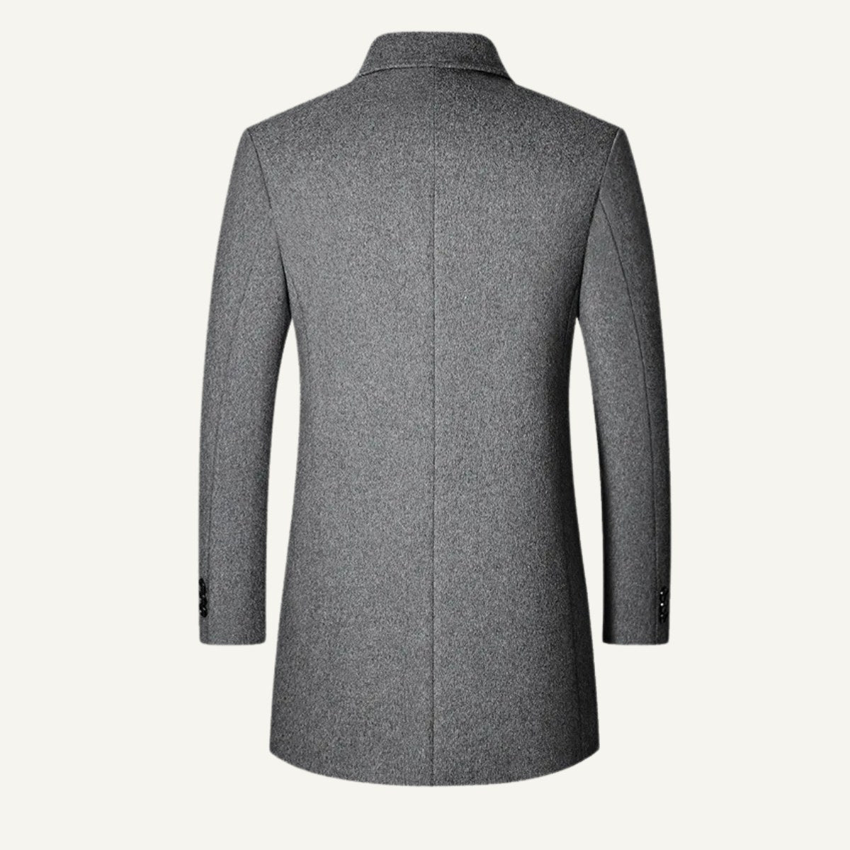 Jackson | Men's Wool Blend Tailored Coat, Longline Autumn Coat | The Dress Cellar