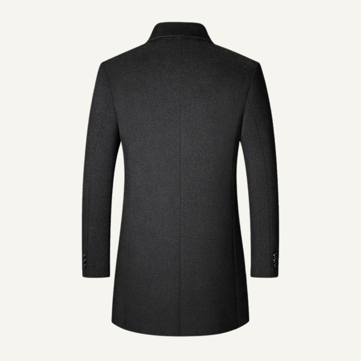 Jackson | Men's Wool Blend Tailored Coat, Longline Autumn Coat | The Dress Cellar