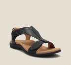 Jade | Orthopedic Vegan Leather Sandals - Grey