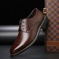 Jerry | Men's Classic Lace-Up Leather Shoes, Formal Oxford Shoes | The Dress Cellar