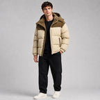 Jared | Men's Oversized Padded Puffer Jacket, Hooded Winter Coat | The Dress Cellar