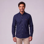Evan | Men's Long-Sleeve Shirt with Classic Collar, Button-Up Formal Shirt | The Dress Cellar