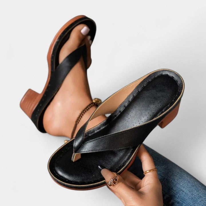 Jazrielle | Women's Orthopedic Heels - Brown