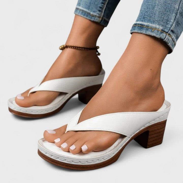 Jazrielle | Women's Orthopedic Heels - White