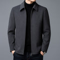 Jordan | Men's Wool Jacket, Tailored Autumn Jacket | The Dress Cellar | Gray