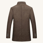 Jordan | Men's Wool Overcoat, Classic Wool Coat | The Dress Cellar