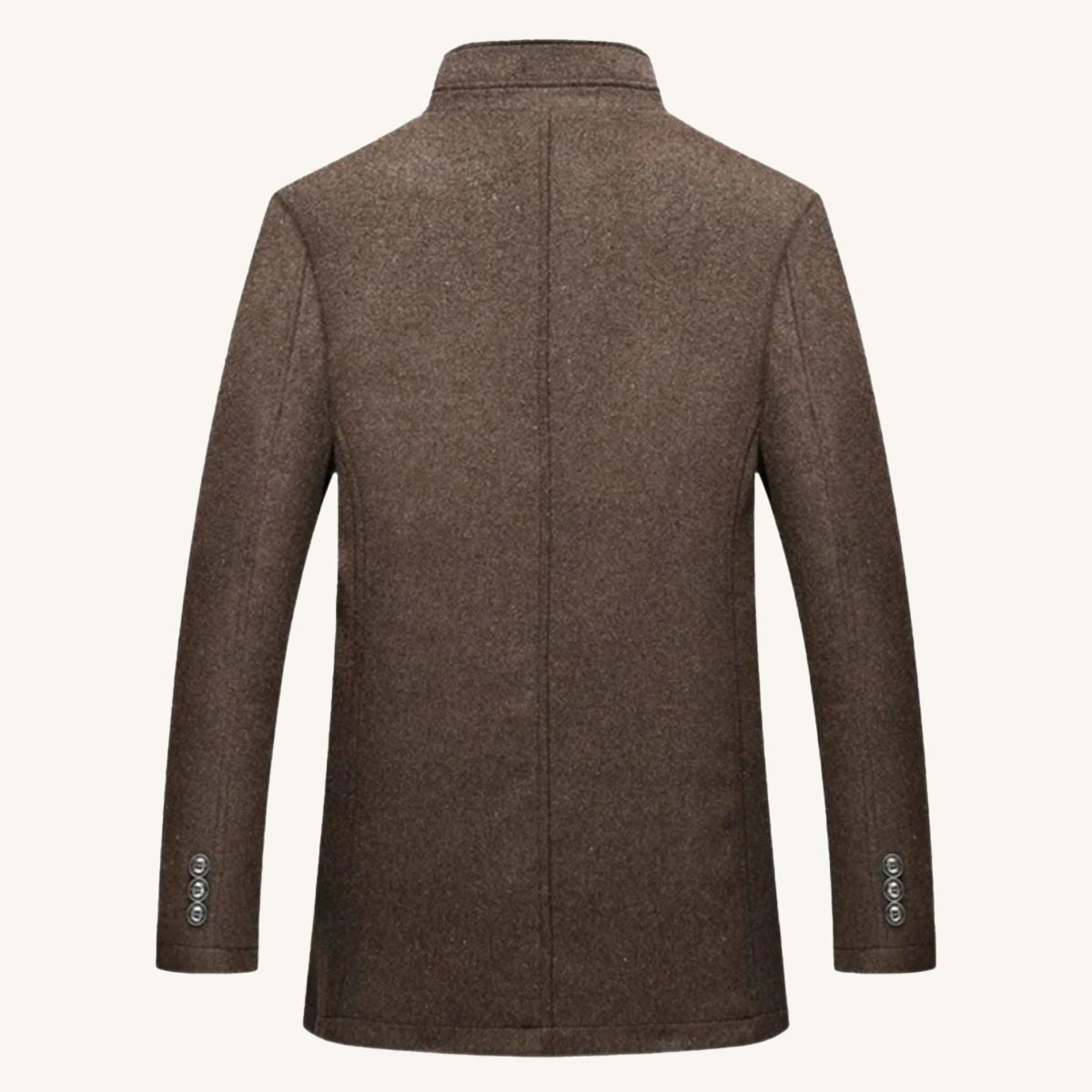 Jordan | Men's Wool Overcoat, Classic Wool Coat | The Dress Cellar