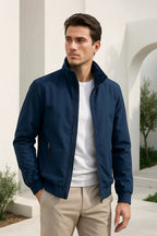 Julian | Men's Lightweight Wind-Resistant Jacket, Everyday Transitional Jacket | The Dress Cellar