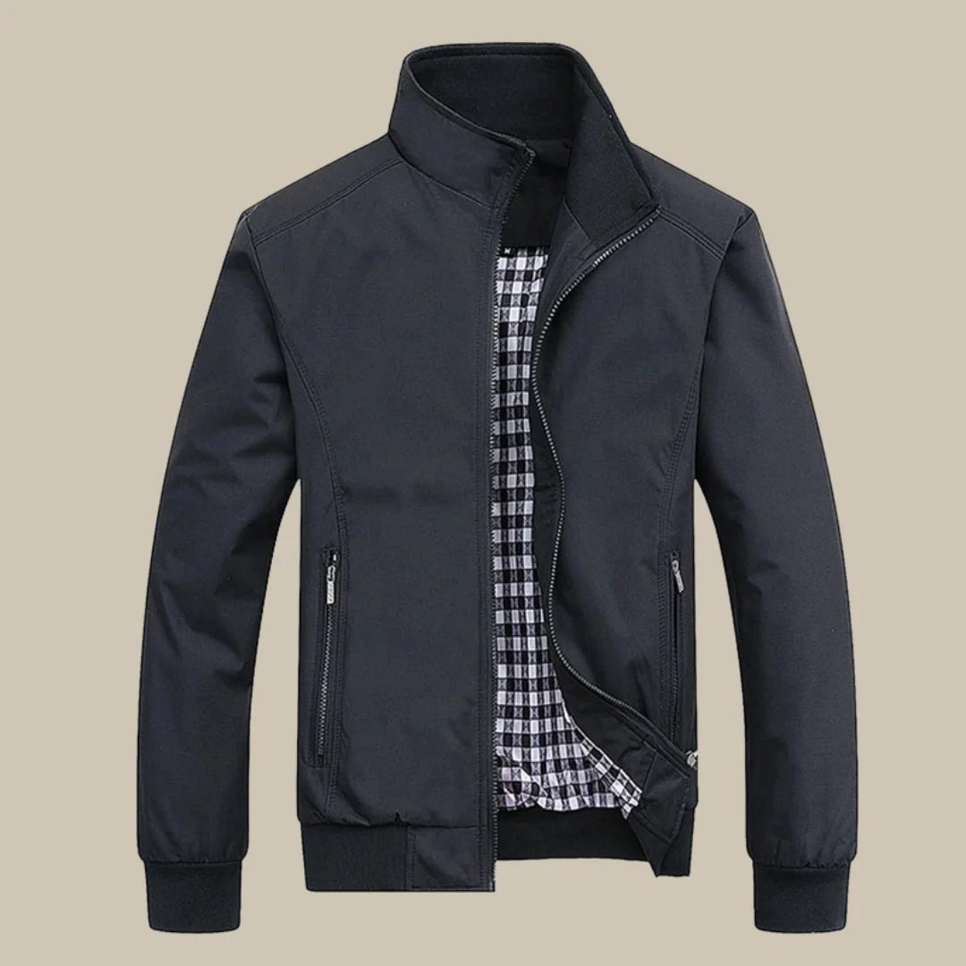 Julian | Men's Lightweight Wind-Resistant Jacket, Everyday Transitional Jacket | The Dress Cellar
