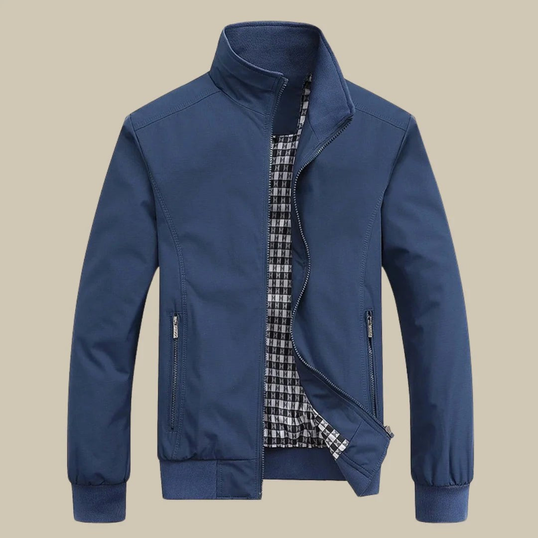 Julian | Men's Lightweight Wind-Resistant Jacket, Everyday Transitional Jacket | The Dress Cellar