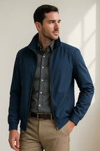 Julian | Men's Lightweight Wind-Resistant Jacket, Everyday Transitional Jacket | The Dress Cellar