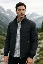 Julian | Men's Lightweight Wind-Resistant Jacket, Everyday Transitional Jacket | The Dress Cellar