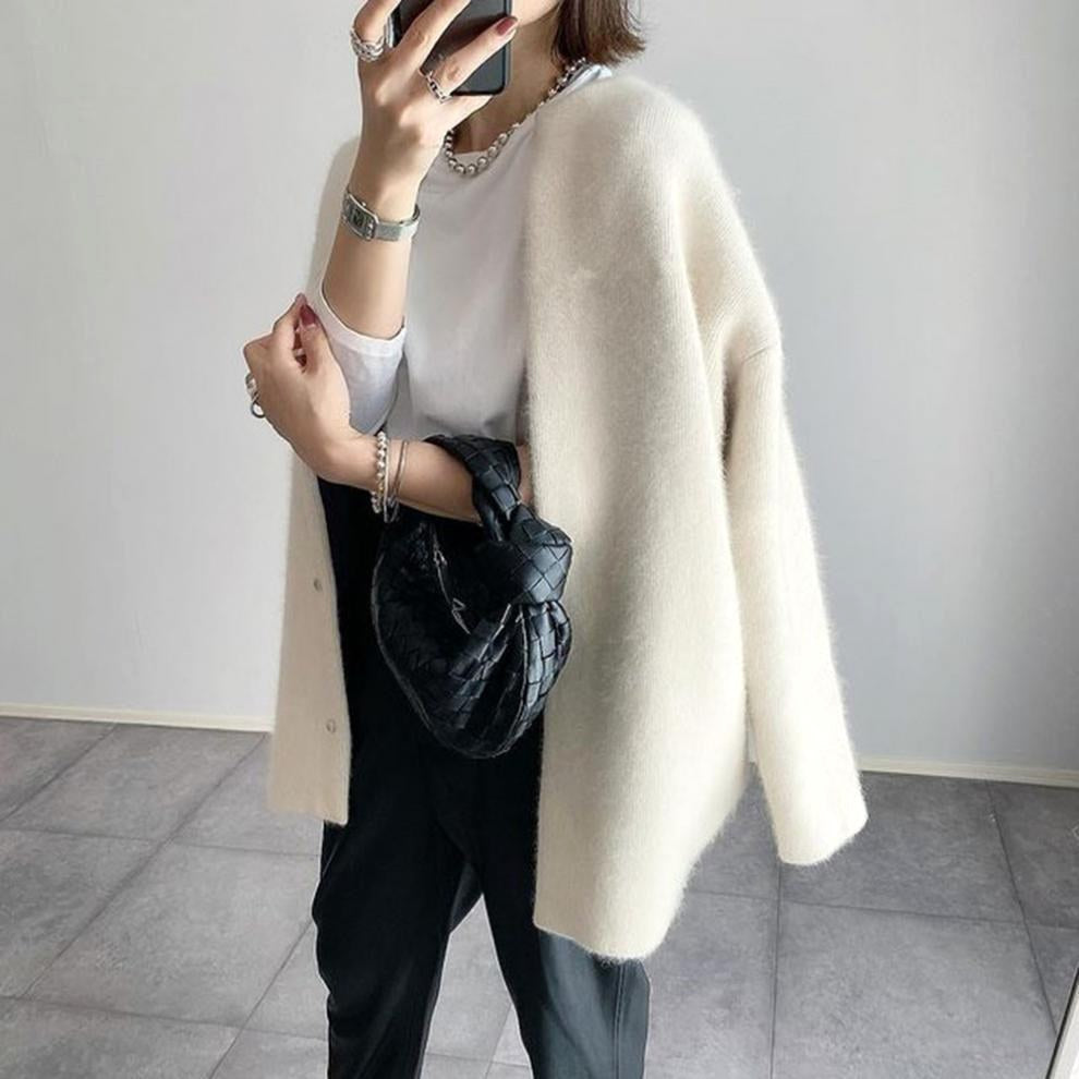 Patricia | Women's Wool-Blend Cardigan, Lightweight Knit Cardigan | The Dress Cellar