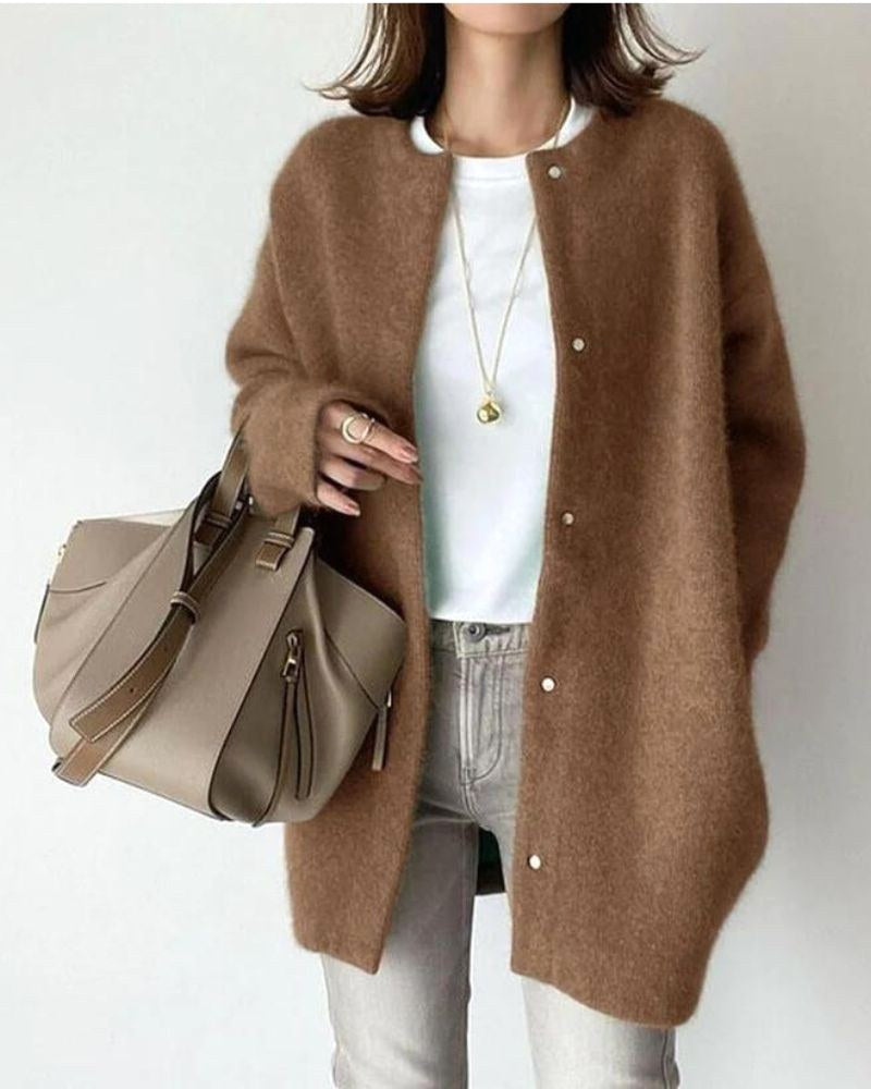 Patricia | Women's Wool-Blend Cardigan, Lightweight Knit Cardigan | The Dress Cellar