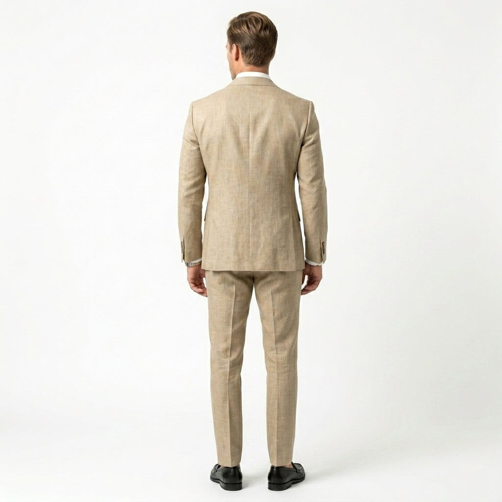 Cameron | Men's Slim-Fit Two-Piece Suit – Wedding and Business Attire | The Dress Cellar