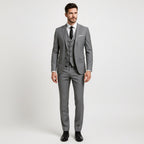 Charles | Men's Three-Piece Suit with Vest, Formal Suit | The Dress Cellar