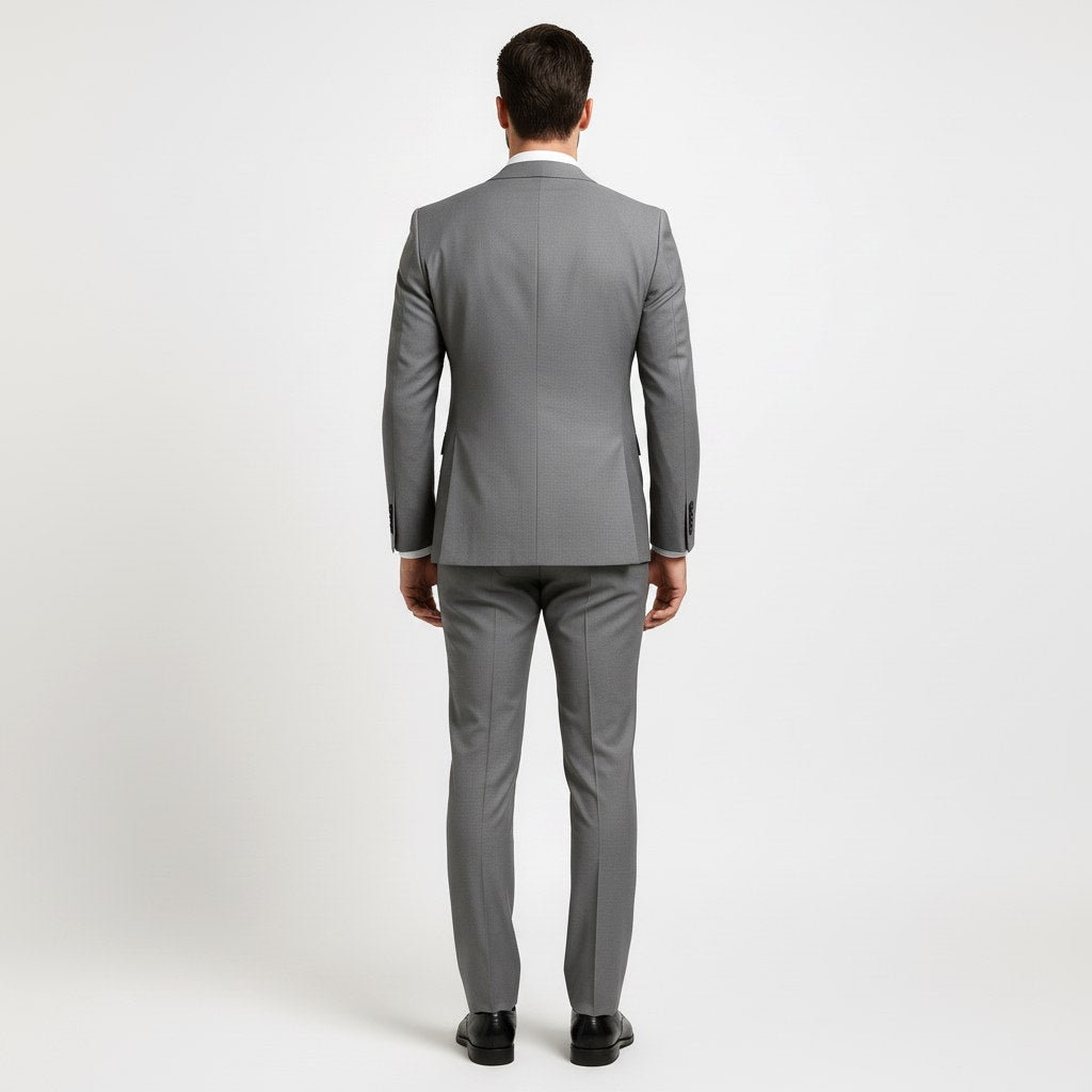 Charles | Men's Three-Piece Suit with Vest, Formal Suit | The Dress Cellar