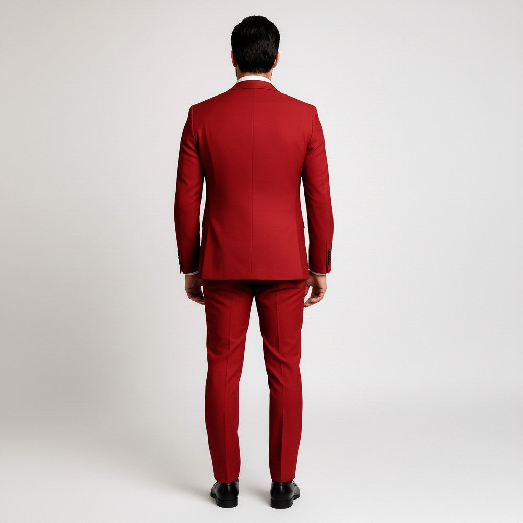 Charles | Men's Three-Piece Suit with Vest, Formal Suit | The Dress Cellar