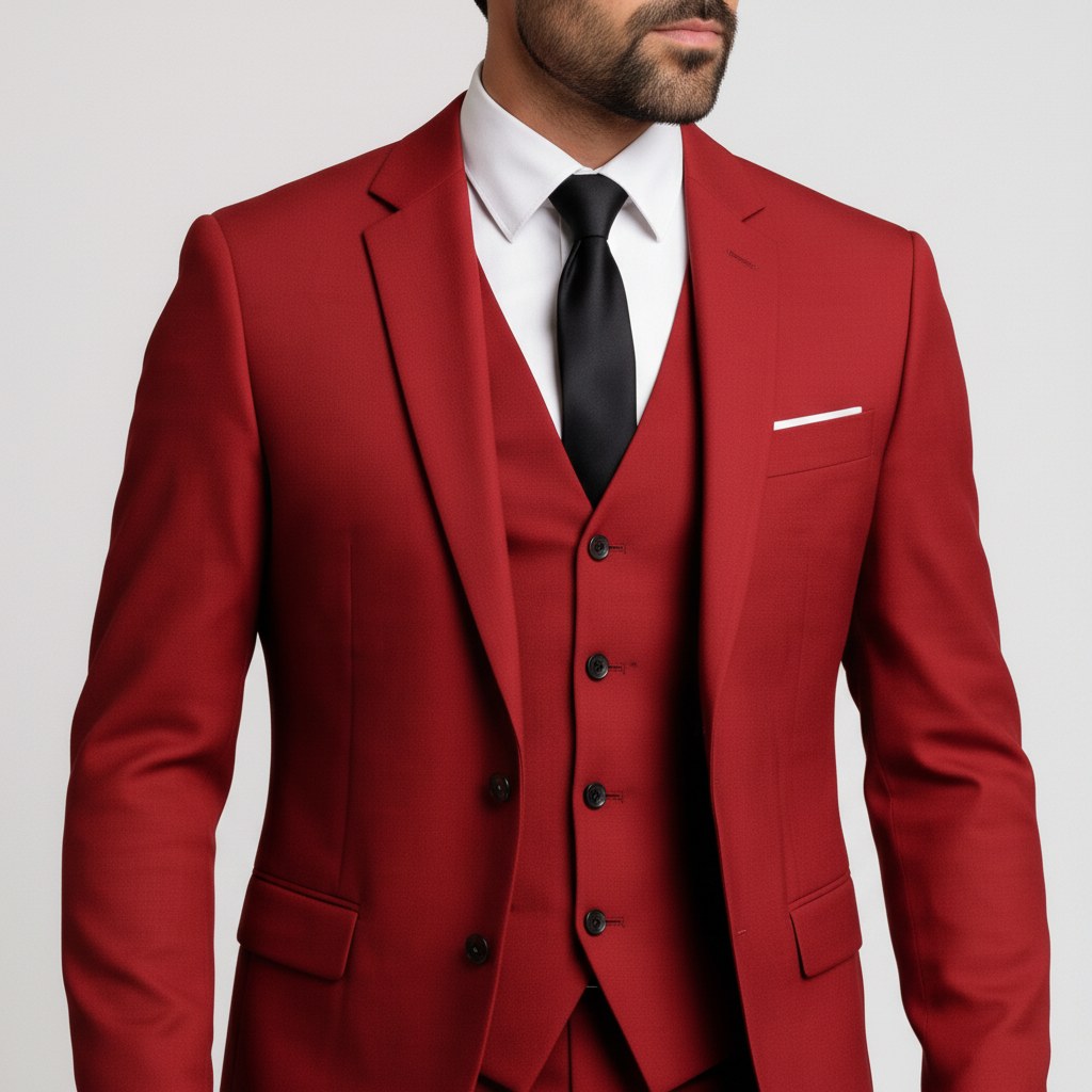 Charles | Men's Three-Piece Suit with Vest, Formal Suit | The Dress Cellar