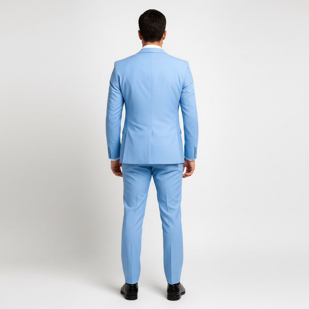 Charles | Men's Three-Piece Suit with Vest, Formal Suit | The Dress Cellar