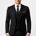 Charles | Men's Three-Piece Suit with Vest, Formal Suit | The Dress Cellar
