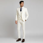 Charles | Men's Three-Piece Suit with Vest, Formal Suit | The Dress Cellar