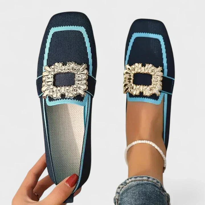 Kelly | Women's Orthopedic Loafers - Blue