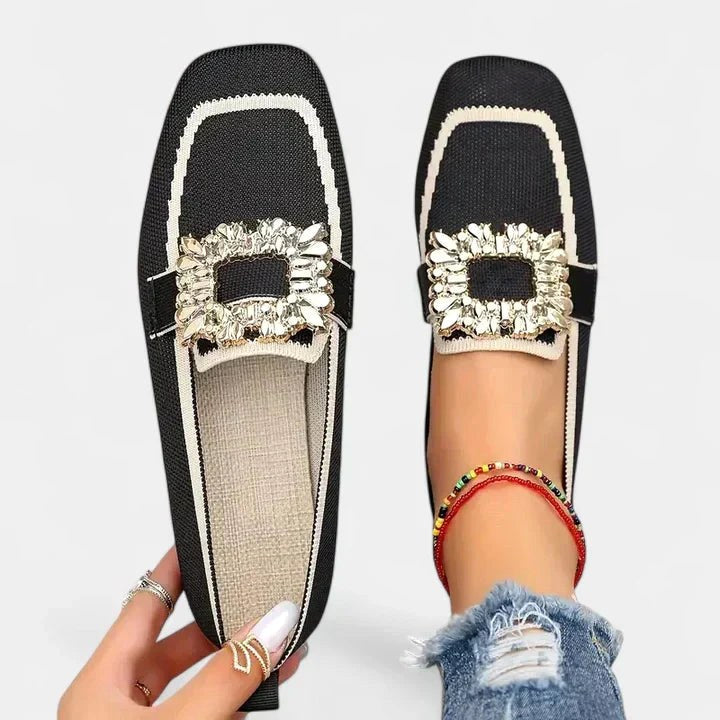 Kelly | Women's Orthopedic Loafers - Black