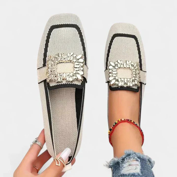 Kelly | Women's Orthopedic Loafers - Beige