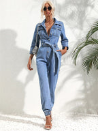 Kennedy | Women's Denim Two-Piece Set - image 2