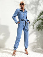 Kennedy | Women's Denim Two-Piece Set - image 3