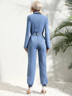 Kennedy | Women's Denim Two-Piece Set - image 7