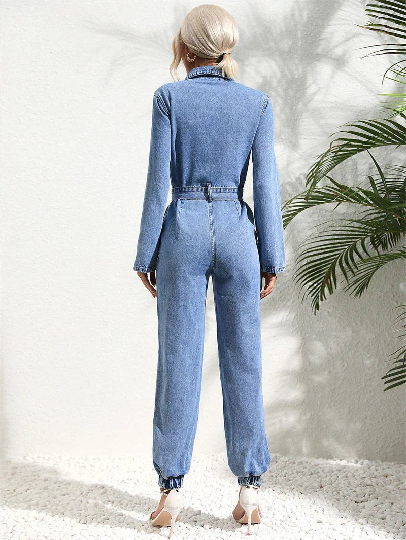 Kennedy | Women's Denim Two-Piece Set - image 7