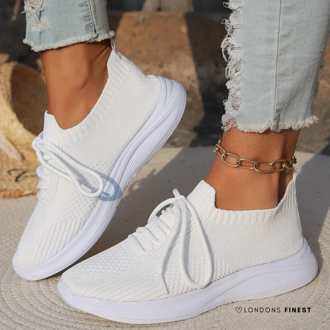 Kerry | Women's Orthopedic Sneakers - White