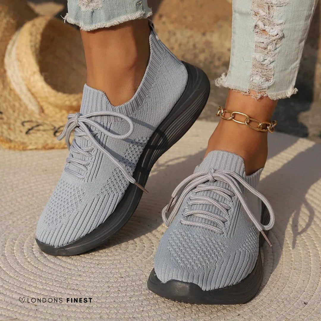 Kerry | Women's Orthopedic Sneakers - Gray