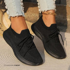 Kerry | Women's Orthopedic Sneakers - Black