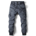 Leo | Men's Utility Cargo Trousers with Stretch Fit, Functional Pocket Trousers | The Dress Cellar