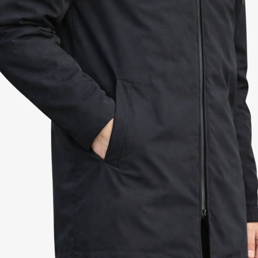 Liam | Men's Insulated Winter Coat, Mid-Length Warm Coat | The Dress Cellar