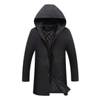 Liam | Men's Insulated Winter Coat, Mid-Length Warm Coat | The Dress Cellar