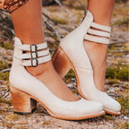 Lily | Women's Elegant Comfort Sandals - White
