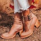Lily | Women's Elegant Comfort Sandals - Beige Suede