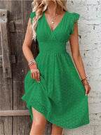 Lily | Women's V-Neck Summer Dress - image 12