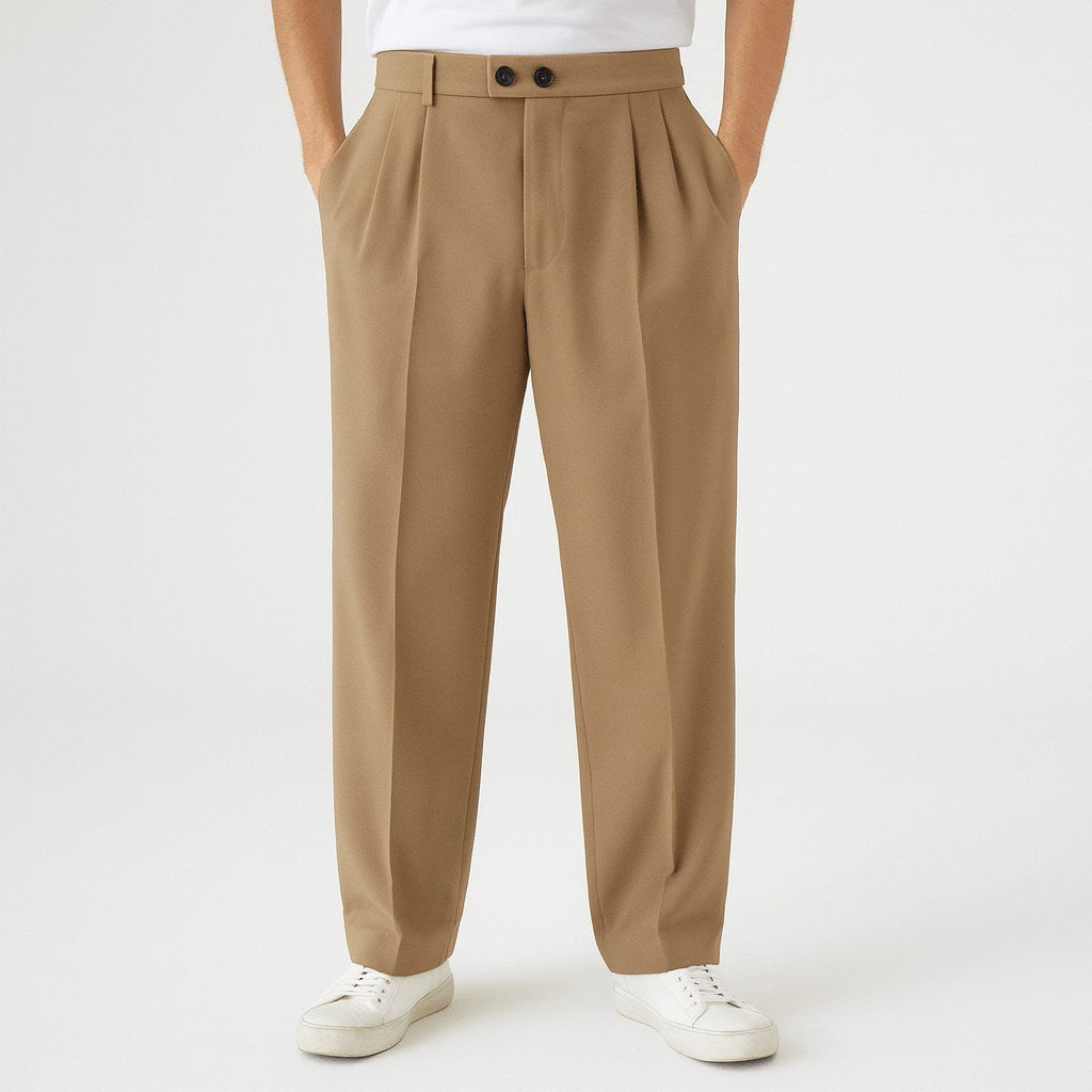 Nancy | Women's Breathable Wide-Leg Pants, Relaxed Fit Everyday Pants | The Dress Cellar
