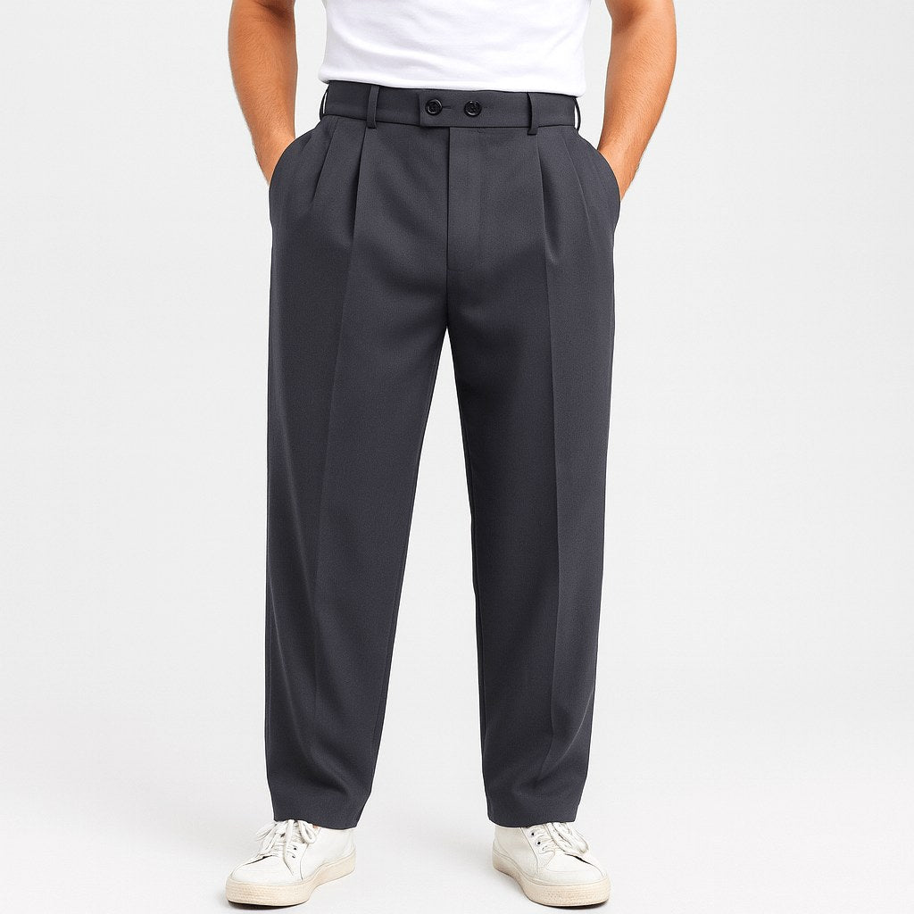 Nancy | Women's Breathable Wide-Leg Pants, Relaxed Fit Everyday Pants | The Dress Cellar